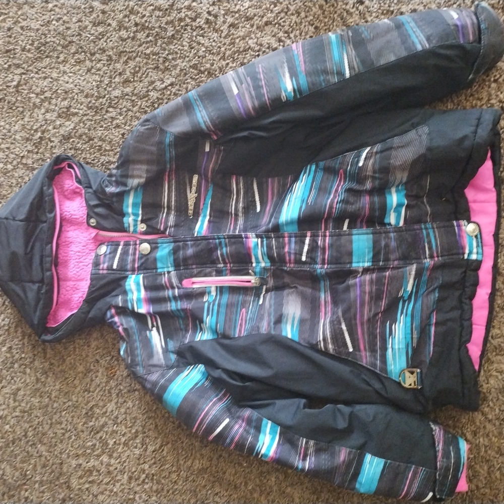 Kids Multicolor Striped Jacket